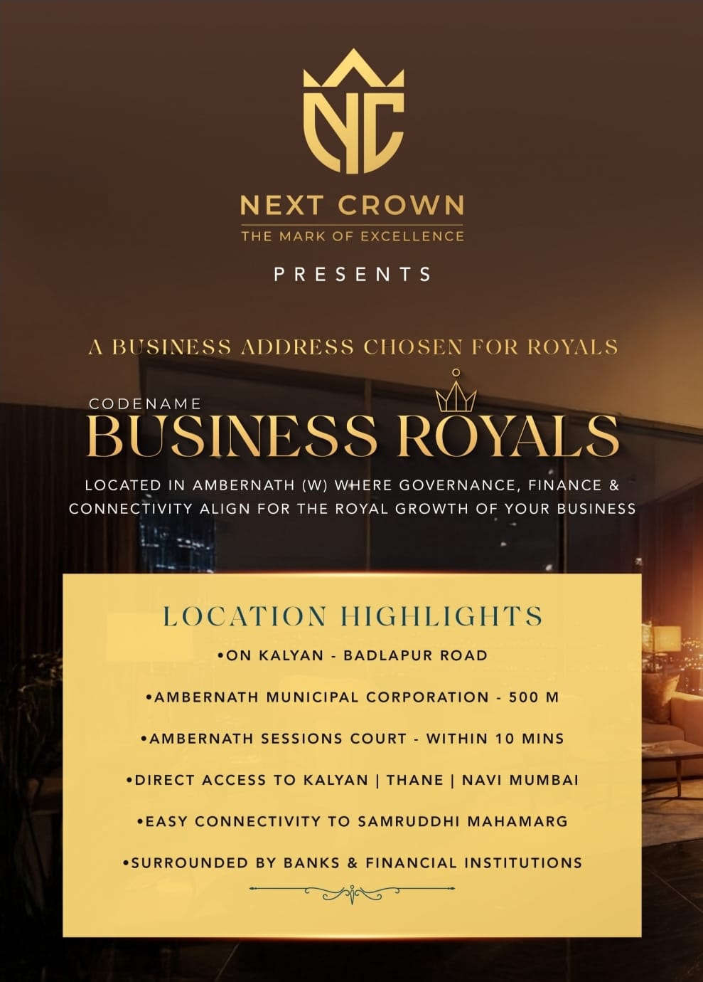next crown Offices & shopes